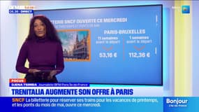 Train: Trenitalia augmente son offre depuis Paris