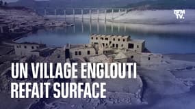  Un village englouti par les eaux a refait surface 30 ans plus tard