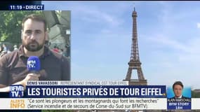 Tour Eiffel fermée : la CGT parle d'une réouverture "au plus vite" sans donner de date