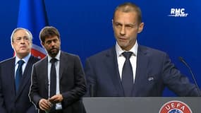 Super League : "Vous faites une grave erreur", Ceferin prévient les dissidents