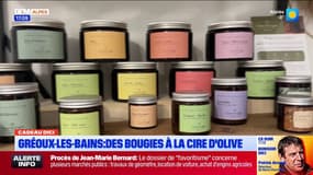 Gréoux-les-Bains: des bougies à la cire d'olive chez Cœur de cigale 