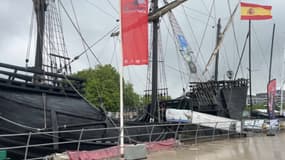 Le Nao Victoria à Caen