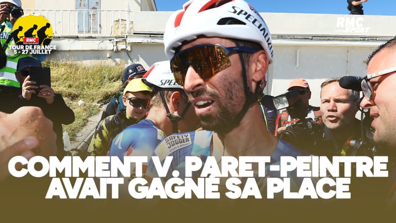 Tour de France (E16) : Comment V. Paret-Peintre avait gagné sa place sur le tour