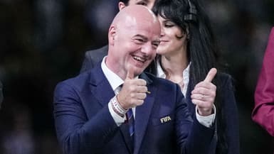 Gianni Infatino après la finale du Mondial 2022