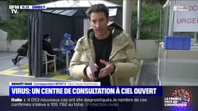 Coronavirus: à Nice, un centre de consultation à ciel ouvert
