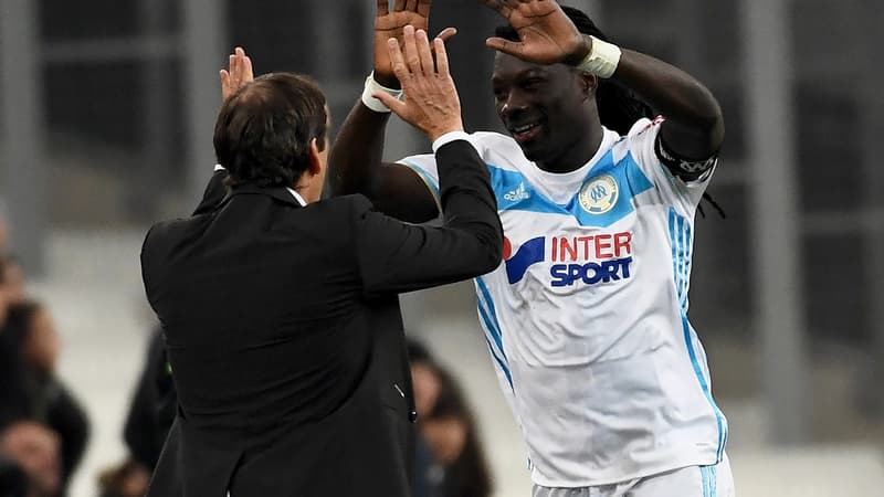 Rudi Garcia et Bafétimbi Gomis