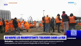 Seine-Maritime: au Havre, les manifestants toujours dans la rue