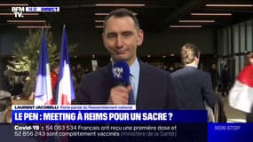 Pour Laurent Jacobelli, porte-parole du RN, Éric Zemmour et Marine Le Pen "ne jouent pas dans la même cour"