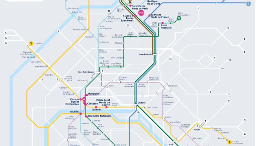 Plan de transports pour la Coupe du monde de rugby 2023