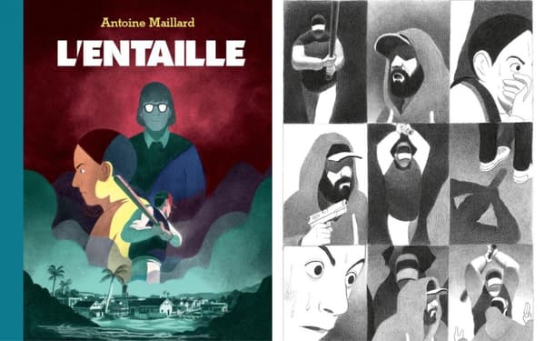 La BD "L'Entaille" d'Antoine Maillard La BD "L'Entaille" d'Antoine Maillard