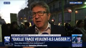 Violences policières: pour Jean-Luc Mélenchon, Christophe Castaner "va laisser une trace de sang"