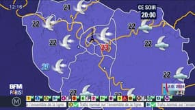 Météo Paris Île-de-France du 2 août: Ciel nuageux avec des températures assez élevées