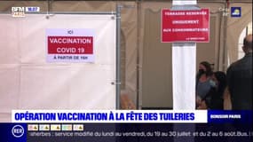 Fête des Tuileries: ouverture d'un stand éphémère de vaccination