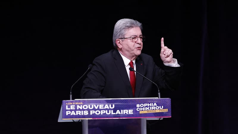 "Elle, c'est Trump à Paris": Jean-Luc Mélenchon estime que la candidate aux municipales Sarah Knafo est "dangereuse"