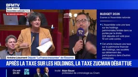 Taxe sur les holdings: "Il y a tellement de possibilités de l'éviter qu'il va n'y avoir qu'un petit nombre de personnes qui va la payer", déplore le député LFI Antoine Léaument après l'amendement