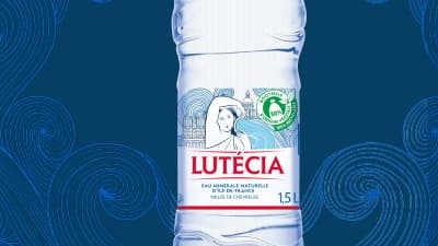 Lutécia est la nouvelle marque du groupe Ogeu destinée à l'Île-de-France. L' eau est embouteillée sur le site de Saint-Lambert (78), repris par Ogeu.