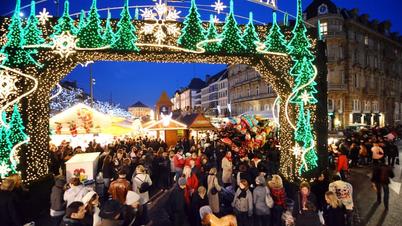 Marché de Noël à Strasbourg.