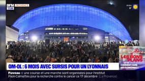 Incidents en marge du match OM-OL: un supporter lyonnais condamné à 6 mois de prison avec sursis