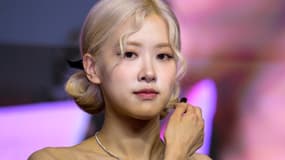 Rosé, chanteuse du groupe coréen Blakcpink