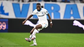 Geoffrey Kondogbia avec l'OM en avril 2025.