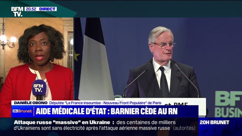 Concessions de Michel Barnier: Danièle Obono (LFI) dénonce une 