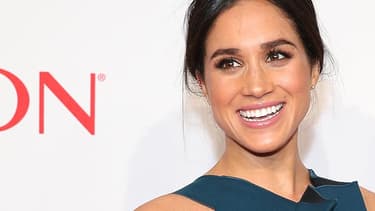 Meghan Markle à la soirée annuelle de la Fondation Elton John pour la recherche sur le sida, en octobre 2014.