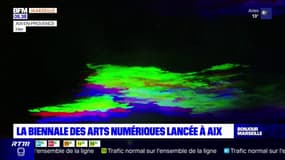 La biennale des arts numériques lancées à Aix-en-Provence