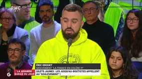 #GiletsJaunes : "Il faudrait vivre les manifestations comme nous on les vit et pas comme la télévision les retranscrit !" Éric #Drouet #GGRMC