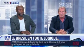 William Gallas adore la charnière Miranda-Thiago Silva : "Ce sont les 2 meilleurs défenseurs de cette Coupe du monde !