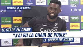 Toulouse 54-20 Sharks : "J'ai eu la chair de poule", le crush de Kolisi pour le public toulousain