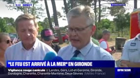 Incendies en Gironde: "En quelques minutes, le vent a parcouru plus de 150 mètres", affirment les autorités