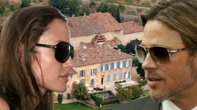 Le Château Miraval à&nbsp;Correns, Angelina Jolie et Brad Pitt 