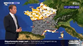 De la pluie au sud et plus d'éclaircies au nord prévues pour ce 1er-mai