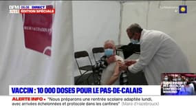 Vaccin: 10.000 nouvelles doses pour le Pas-de-Calais