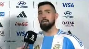 Le capitaine de l'équipe argentine de futsal Pablo Taborda, le 6 octobre 2024
