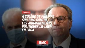 Le coup de gueule de Philippe sur RMC contre les arrangements politiques LR-LREM en PACA 