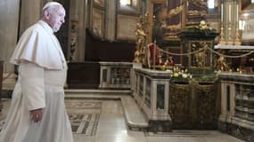 Le pape François à Rome le 1er novembre 2016