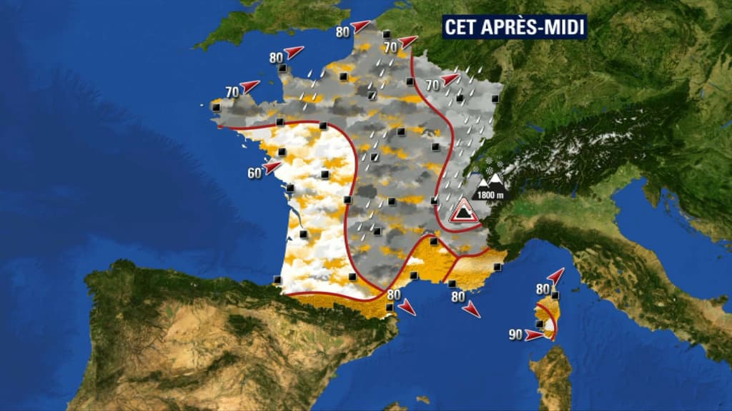 Le temps pour ce 15 mars Le temps pour ce 15 mars