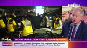 Crash au Kazakhstan, un missile russe à l'origine ? "Ça paraît être l'hypothèse la plus probable", estime Nicolas Tenzer