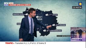 Météo à Paris: des températures en dessous des normales de saisons pour ce mardi matin