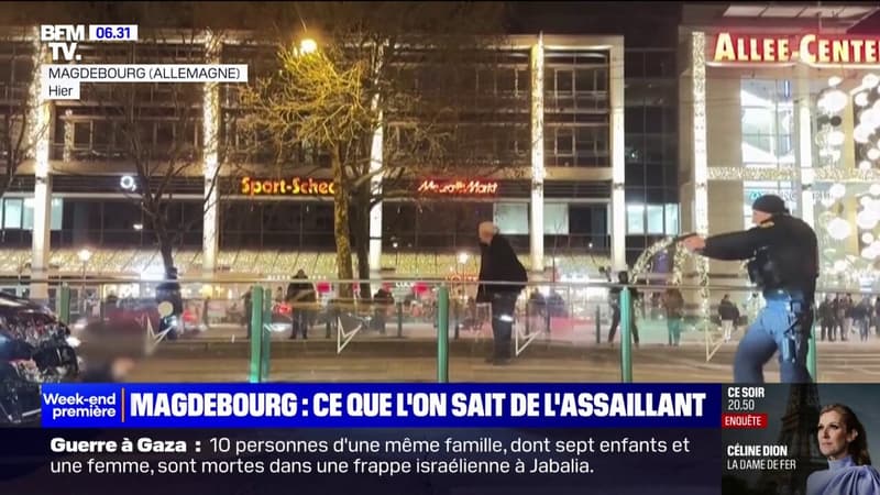 Magdebourg: les motivations du suspect qui a foncé sur la foule d'un marché de Noël toujours inconnues par la police allemande