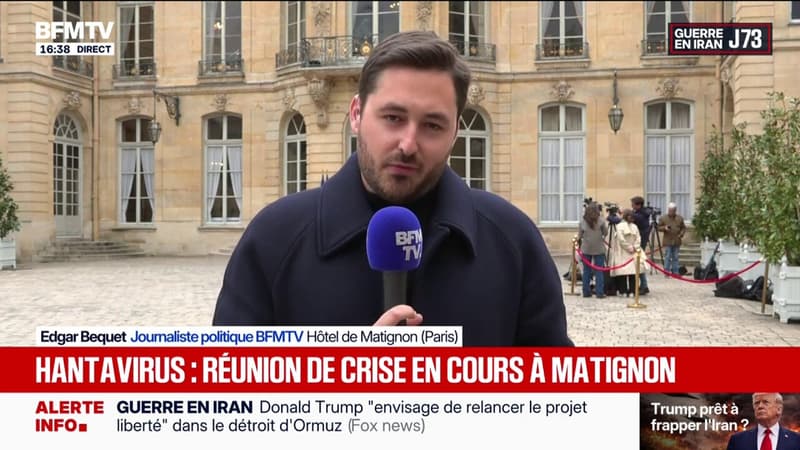 Hantavirus: une réunion de crise est en cours à Matignon