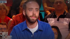 Tristan Lopin sur le plateau de "Quelle époque!", le 7 octobre 2023