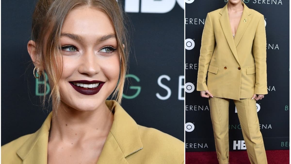 Gigi Hadid à New York le 25 avril 2018 