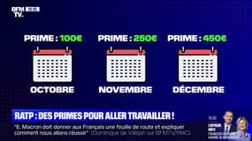 RATP: jusqu'à 450€ de prime "assiduité" pour les chauffeurs de bus