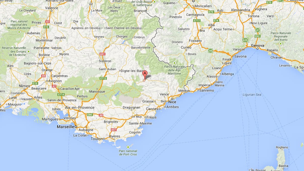L'accident s'est produit à hauteur de Saint-Benoît, dans les Alpes-de-Haute-Provence.