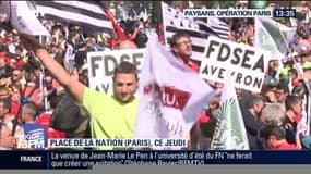 Dans les coulisses de la mobilisation des agriculteurs à Paris