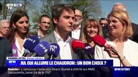 Gabriel Attal: "Je ne serais jamais dans l'ostracisation, dans la critique de telle ou telle musique" 