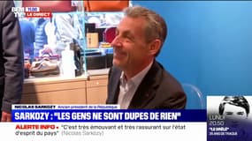 Nicolas Sarkozy: "Les gens ne sont dupes de rien"