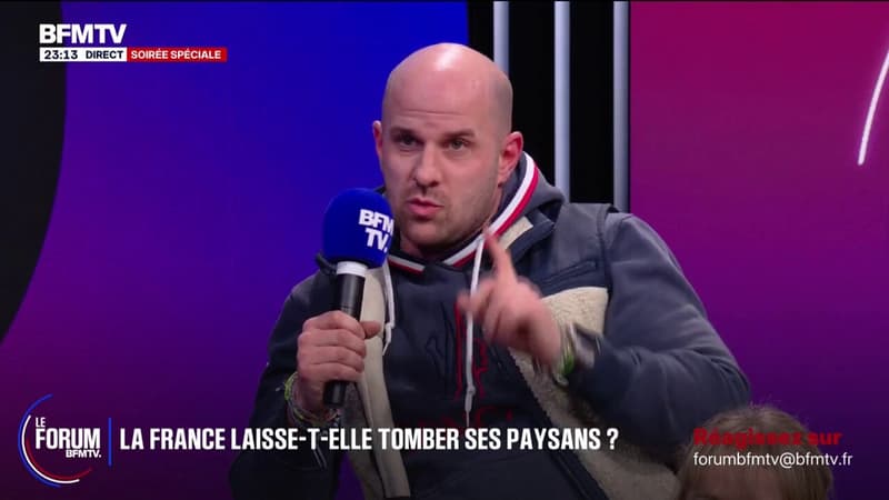 FORUM BFM - Colère agricole: "Le panier moyen du Français baisse, mais les marges de la grande distribution restent les mêmes", reconnaît Maximilien, superviseur dans la grande distribution